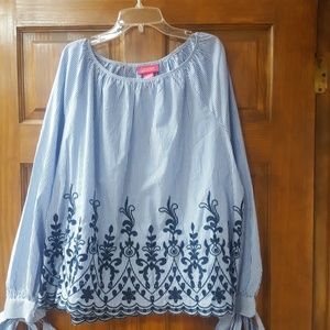 Embroidered blouse